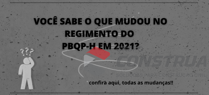 Mudanças no Regimento do PBQP-H em 2021