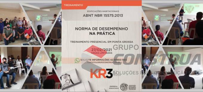 Treinamento Prático de NBR 15.575